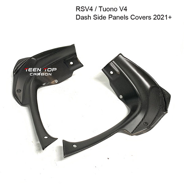 BM-H05306 2021+ Aprilia RSV4 Tuono V4 Carbon Fiber Dash Side Panels Covers